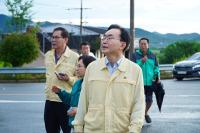 [NSP PHOTO]나주시, 호우피해 복구 자체설계단 가동