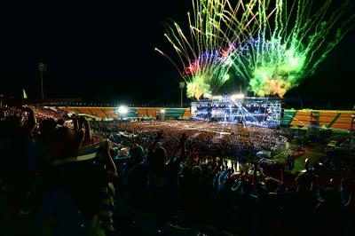 [NSP PHOTO]속초시 싸이 흠뻑쇼 지역경제 활기 입증