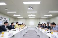[NSP PHOTO]시흥시, 시흥배곧서울대학교병원 건립현장 안전 점검