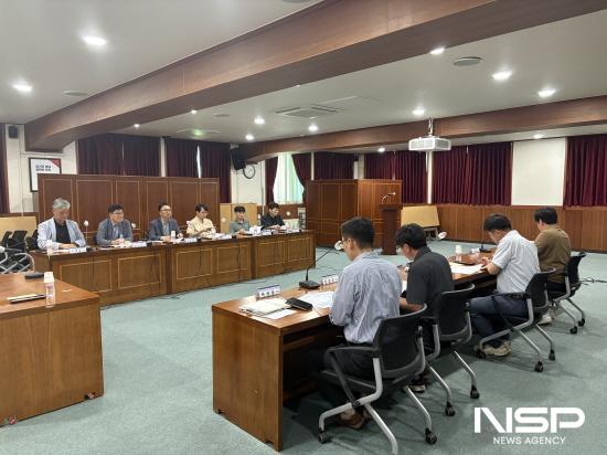 NSP통신-건설현장 안전‧보건관리 점검회의 (사진 = 광양만권경제자유구역청)