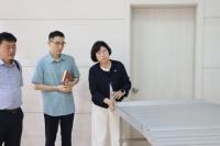 [NSP PHOTO]이애형 경기도의원, 학교 체육관 무대 장애인 접근 편의시설 현장 점검