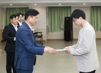 [NSP PHOTO]부천시, 9월 1일자 승진자·신규자 인사발령 임용장 수여