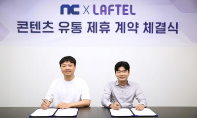 [NSP PHOTO]엔씨, 애니메이션 OTT 라프텔과 콘텐츠 유통 제휴 계약 체결