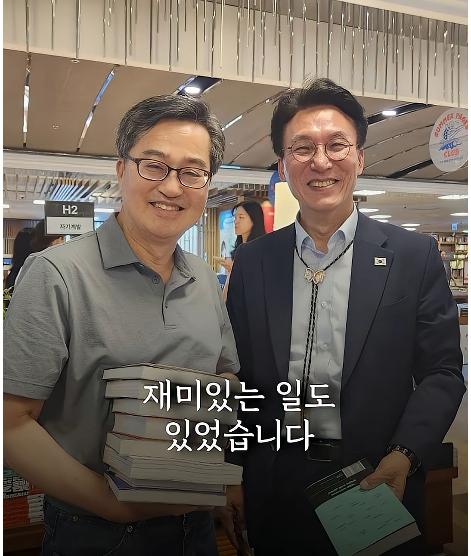 NSP통신-김동연 경기도지사(왼쪽)와 김민석 국무총리. (사진 = 김동연 페이스북 캡처)