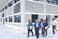 [NSP PHOTO]주낙영 경주시장, 중부·황오동 통합청사 건립 현장 점검