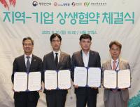 [NSP PHOTO]영양군-행정안전부-오뚜기-영양고추유통공사, 업무협약 체결