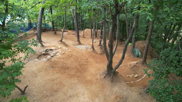NSP통신-용인특례시 보라산 백제고분군 조사 대상지 전경. (사진 = 용인특례시)