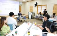 [NSP PHOTO]강진원 강진군수, MZ직원과 청렴 주제 소통