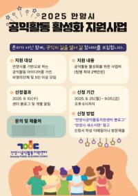 [NSP PHOTO]안양시공익활동지원센터, 공익활동 활성화 지원사업 참여단체 모집