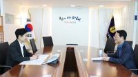[NSP PHOTO]강진원 강진군수, 전남교육감 만나 현안사업 모색