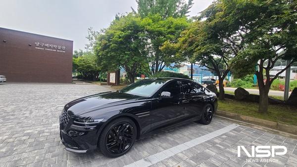 [NSP PHOTO][타보니]제네시스 G80 블랙, 차별화된 성능의 럭셔리 세단