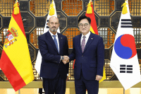 [NSP PHOTO]우원식 국회의장, 페드로 로얀 스페인 상원의장 접견