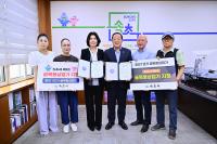 [NSP PHOTO]속초시, 제1호 중앙1번가 골목형상점가 지정