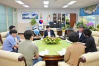 [NSP PHOTO]정기명 여수시장, 주택관리사협회와 공동주택 안전관리 강화 논의