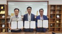 [NSP PHOTO]경자청·영천지역건축사회·첨단산업지구입주기업협의회, 화재 피해 복구 지원 위한 MOU 체결