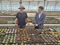 [NSP PHOTO]오경준 대구경북병무청장, 후계농업민  복무현장 방문
