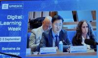 [NSP PHOTO]한국 디지털 교육, 유네스코 무대서 전 세계와 만나다