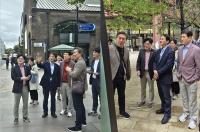 [NSP PHOTO]이동환 고양시장, 도시재생 성공사례 英런던 킹스크로스 방문