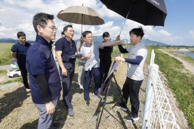 [NSP PHOTO]광양경제청 신규 전입 직원 현장견학 실시