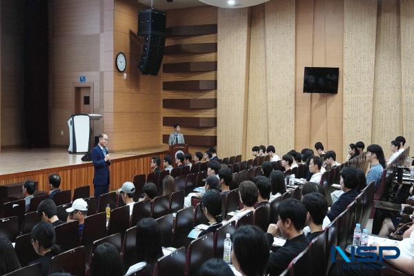 NSP통신-영남이공대학교가 지난 6일 천마스퀘어 2층 시청각실에서 2026학년도 영남이공대학교 일학습병행과정 학생·학부모 초청 설명회를 개최했다. (사진 = 영남이공대학교)