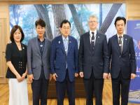 [NSP PHOTO]경주시, 주부산미국영사관 수석영사와 APEC 준비 논의
