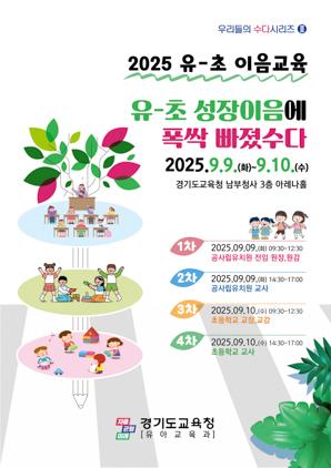 NSP통신-2025 유-초 이음교육 연수 일정. (이미지 = 경기도교육청)