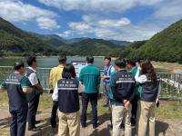 [NSP PHOTO]동해시, 극한 가뭄 대비 달방댐 등 상수원 상시 점검 실시