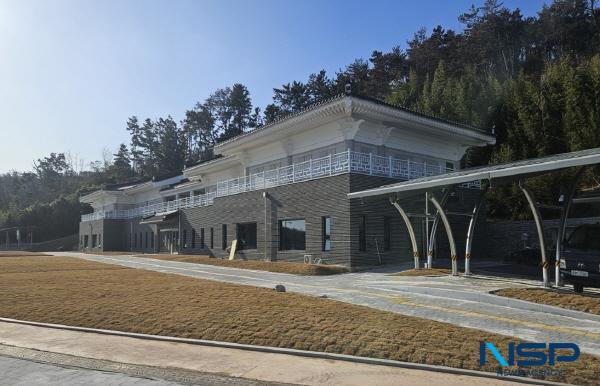 NSP통신-준공을 앞둔 문무대왕 해양역사관 전경 (사진 = 경주시)