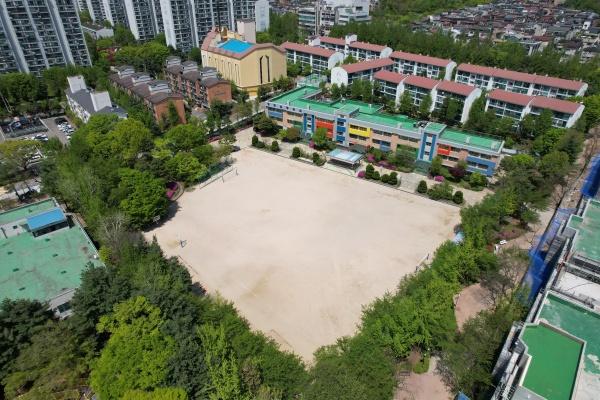 NSP통신-성남시 분당구 서현동 양영초교 전경. (사진 = 성남시)