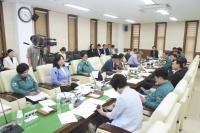 [NSP PHOTO]안동시의회, 제4차 의원 전체간담회 열어