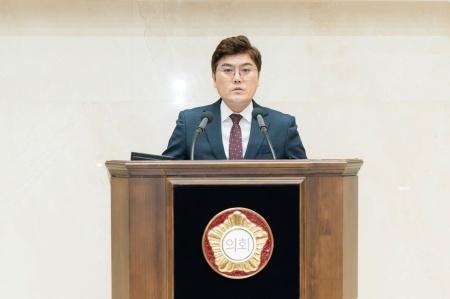 NSP통신-제295회 임시회 제2차 본회의에서 5분 자유발언하는 안치용 용인시의원. (사진 = 안치용 의원실)