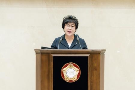 NSP통신-10일 제295회 임시회 제2차 본회의에서 장정순 용인시의원이 5분 자유발언을 하고 있다. (사진 = 용인특례시의회)