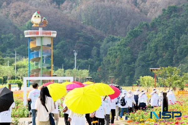 NSP통신-청송군보건의료원은 10일 청송정원에서 2025년 자살예방의 날 기념 생명을 잇는 한걸음 걷기대회를 개최했다. (사진 = 청송군)