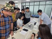 [NSP PHOTO]광양시, 디지털배움터 체험존에 AI바둑로봇 해피테이블 추가 도입