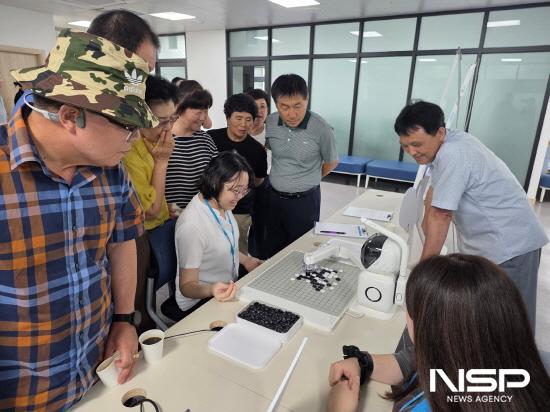NSP통신-AI 바둑로봇 체험존 (사진 = 광양시청)