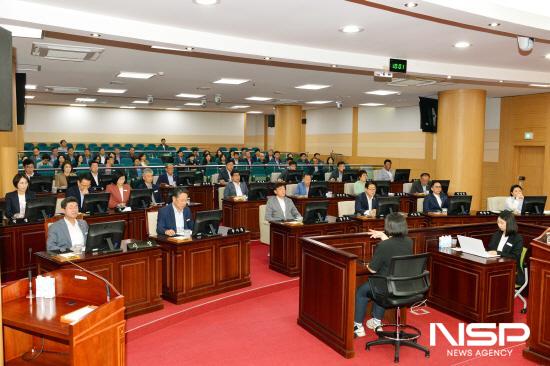 NSP통신-제341회 임시회 제2차 본회의 (사진 = 광양시의회)