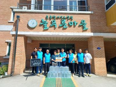 [NSP PHOTO]국토안전관리원, 제한급수 강릉시 사회복지시설에 생수 전달