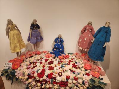 [NSP PHOTO]수원문화재단 한지영 작가 얼음별 요정들의 겨울 초대 전시회 개최