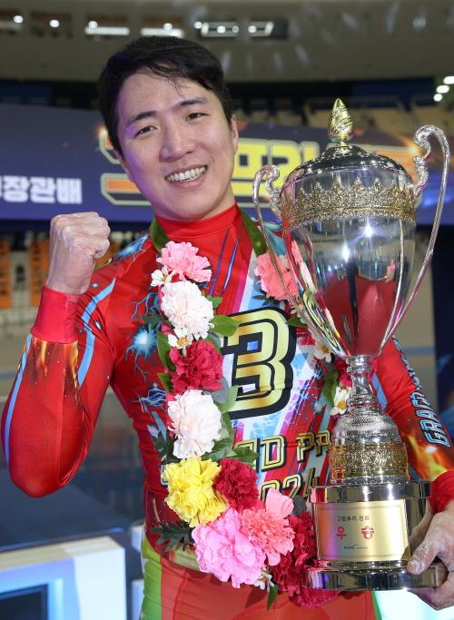 NSP통신-이번 서울올림픽 37주년 기념 대상경륜에서도 역시나 강력한 우승 후보로 나서는 임채빈 선수. (사진 = 국민체육진흥공단)