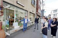 [NSP PHOTO]성남시, 소규모 점포 창업 청년 지원 도담길 점포 20곳 들어서 활기