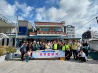 [NSP PHOTO]광양시사회복지협의회·포스코DX, 광양읍 취약지역 태양광 LED 벽부등 설치