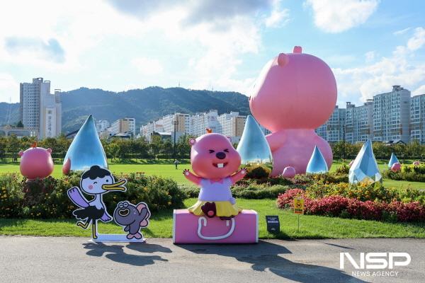 NSP통신-잔망루피가 도심 속 오천그린광장에서 새로운 만남을 이어간다 (사진 = 순천시)