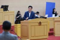 [NSP PHOTO]강문성 전남도의원, 부영 임대아파트 관리 부실 지적···대책 마련 요구