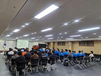[NSP PHOTO]한국철도공사 경북본부 외부 전문가 초청 성희롱괴롭힘 예방 교육 실시