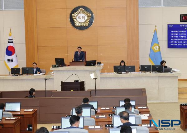 NSP통신-포항시의회는 19일 오전 제325회 임시회 제4차 본회의를 열어 2025년도 제2회 추가경정예산안 등 39건의 안건을 처리하고 15일간의 의정활동을 마무리했다. (사진 = 포항시의회)