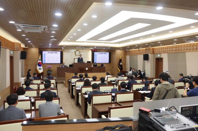 NSP통신-제258회 임시회 제2차 본회의 전경. (사진 = 평택시의회)
