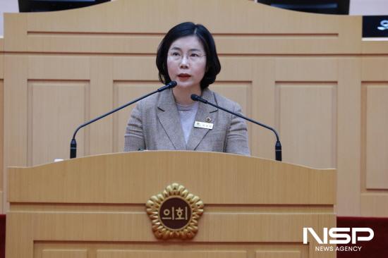 NSP통신-박경미 전남도의원 5분 발언 (사진 = 전남도의회)