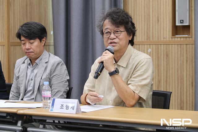 NSP통신-조형제 수원화성문화제 총감독이 축제에 대해 설명하고 있다. (사진 = 조현철 기자)