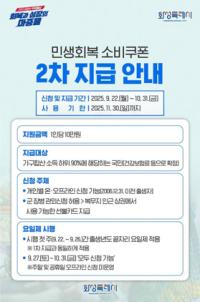 [NSP PHOTO]화성시, 2차 소비쿠폰 지급 민생회복 가속화 한다