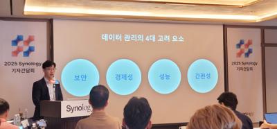 [NSP PHOTO]시놀로지, 韓 올 상반기 B2B 비즈니스 전년比 20%↑…올-NVMe 스토리지 PAS7700 출시